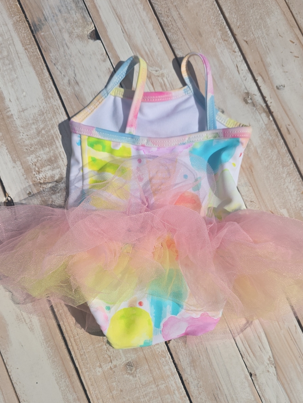 Kate Mack Ice Cream Ruffle Bathing Suit - Picture 3 of 6